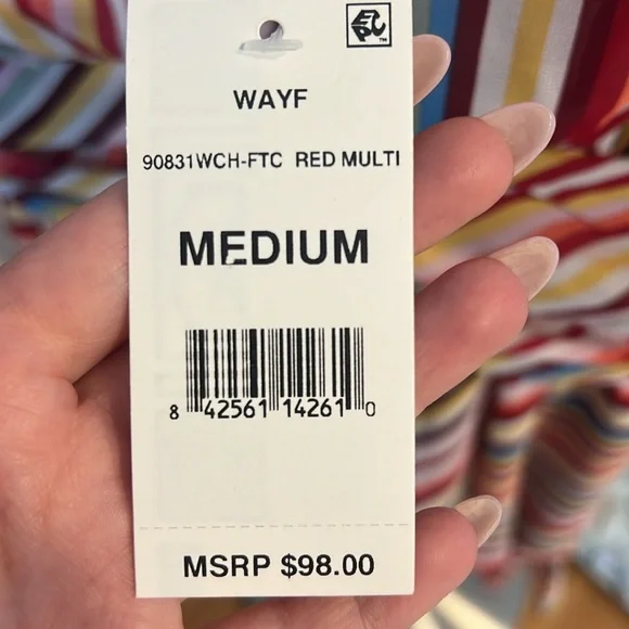 Rainbow dress with tags - Picture 3 of 3